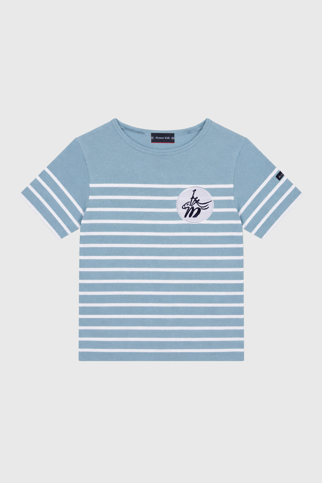 armor-lux-marini-re-manches-courtes-kids-coton-l-ger image 1