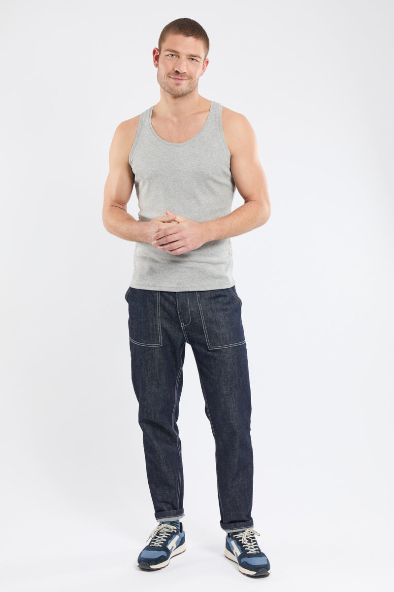 armor-lux-d-bardeur-uni-homme-lyocell-coton-c-te-1x1 image 3