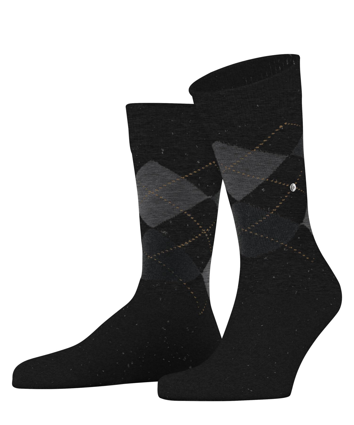 burlington-dundee-chaussettes-homme-laine-gris-anthracite-m-lange image 1