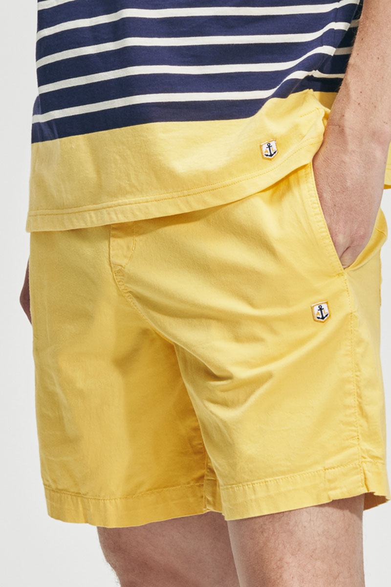 armor-lux-short-h-ritage-homme-gabardine-coton image 2