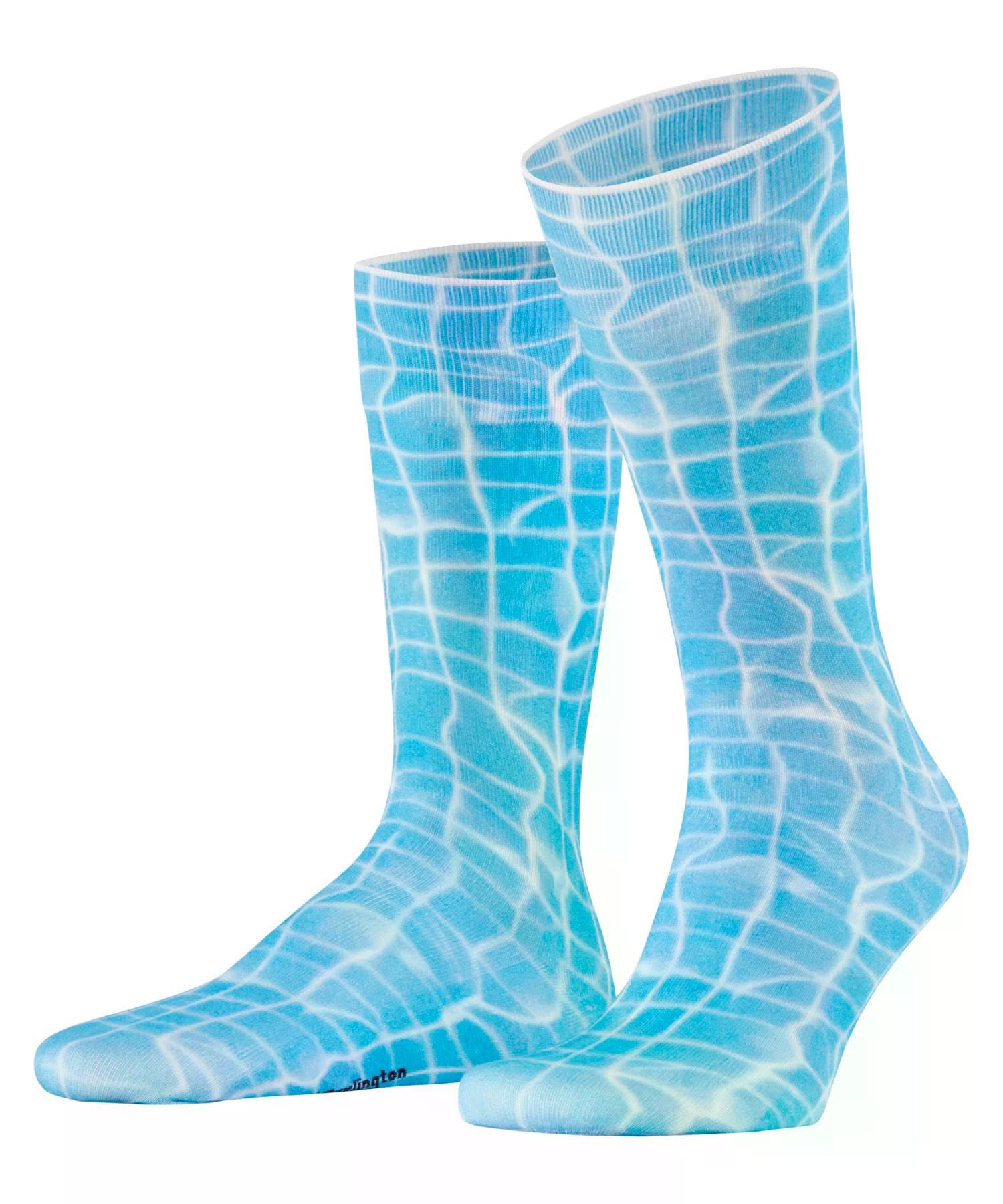 burlington-poolside-chaussettes-homme-bleu-cornflower-blue-6337-40-46 image 1