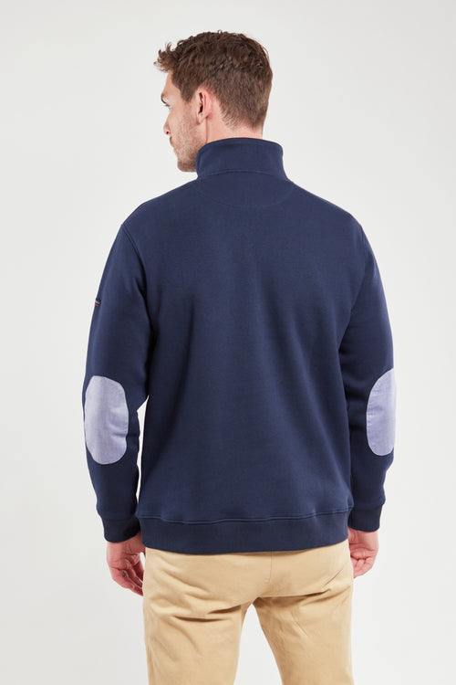 armor-lux-sweat-zip-col-homme-sweat-molleton-col-zipp image 6