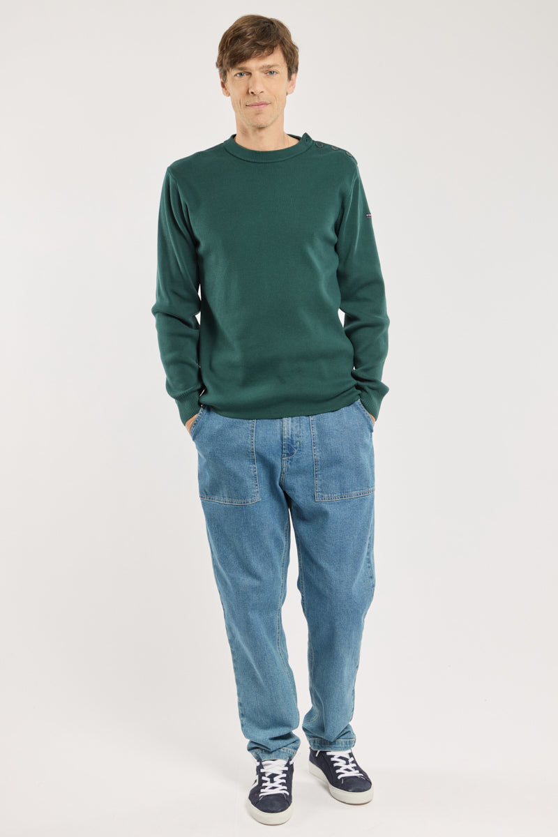 armor-lux-pull-marin-uni-homme-100-coton image 3
