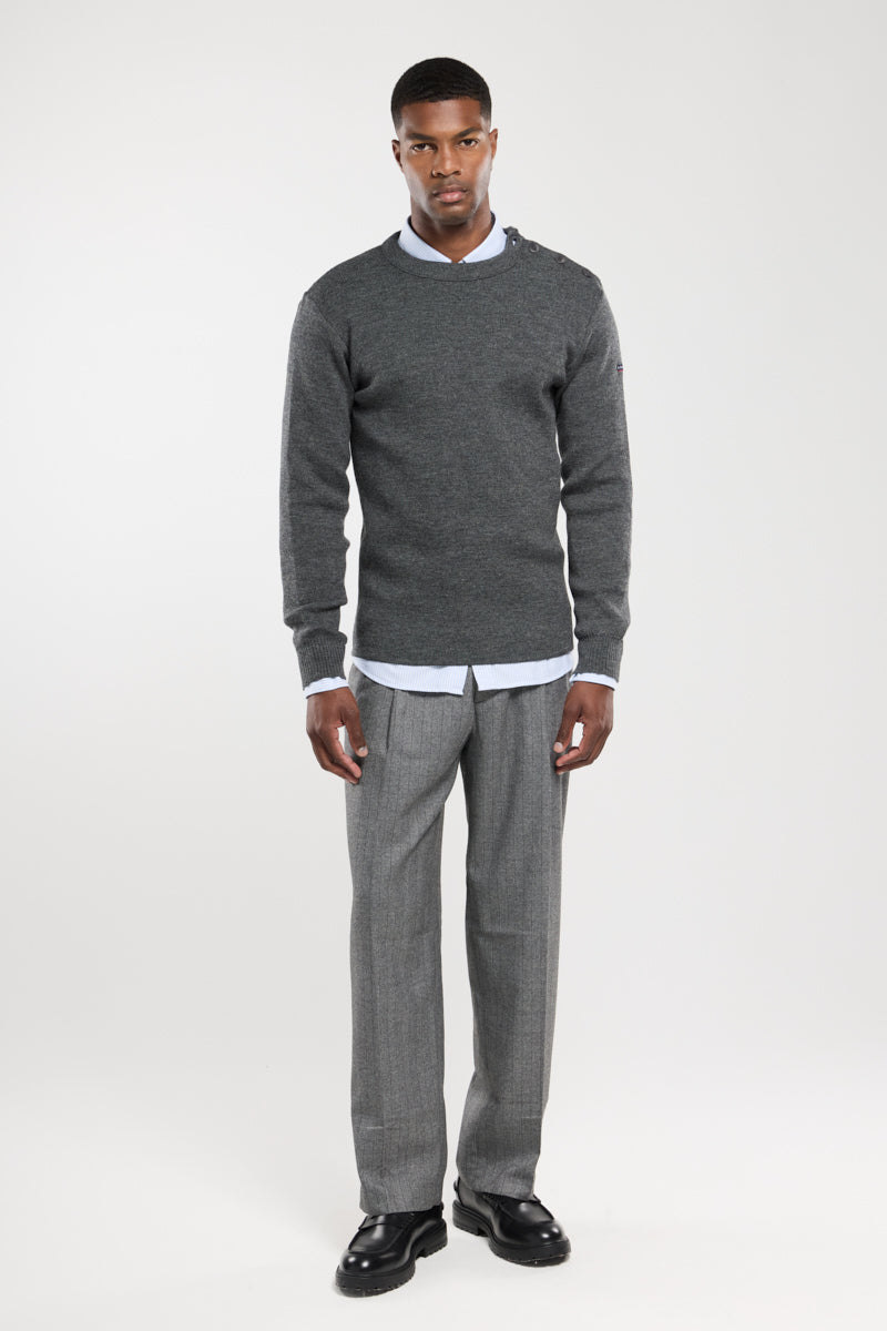 armor-lux-pull-marin-fouesnant-uni-100-laine-seconde-peau image 2