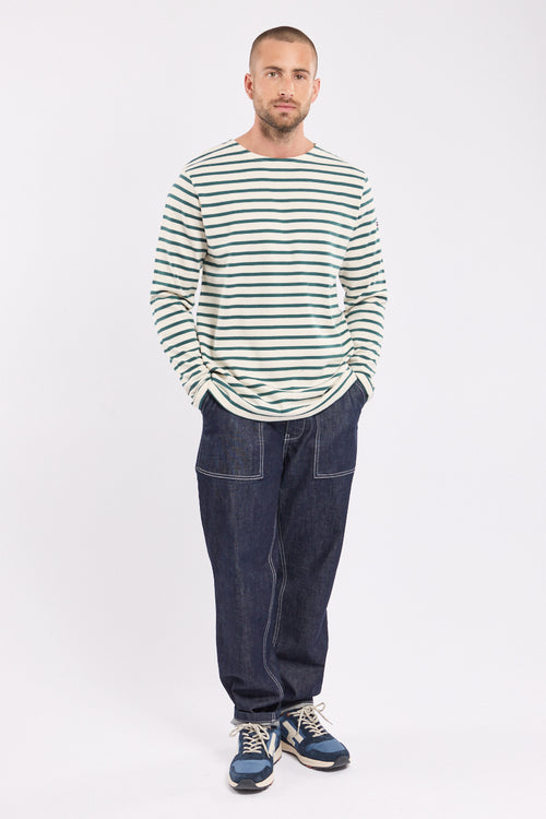 armor-lux-marini-re-homme-manches-longues-coton-rustique image 4