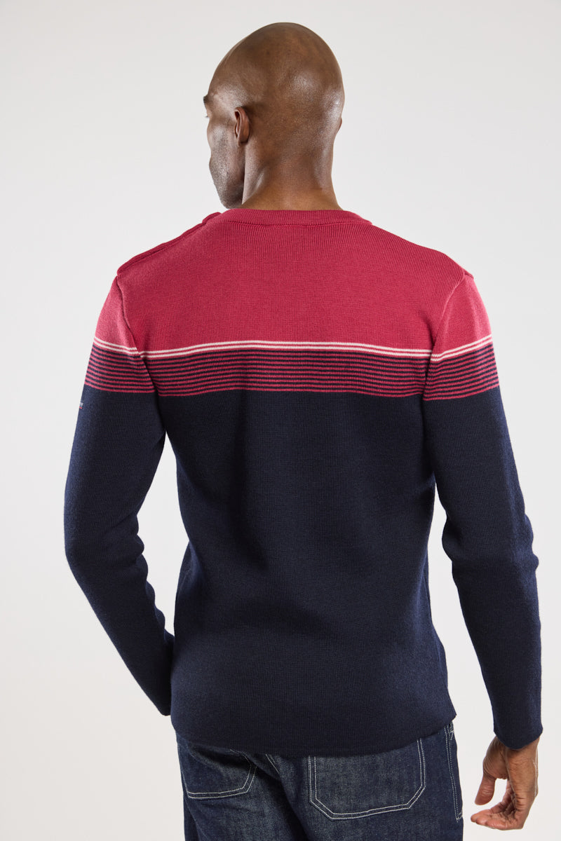 armor-lux-pull-marin-ray-homme-100-laine-2 image 4