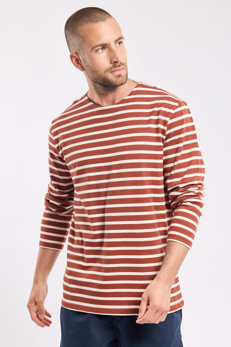 armor-lux-marini-re-homme-coton-rustique-bio-h-ritage-manches-longues image 3