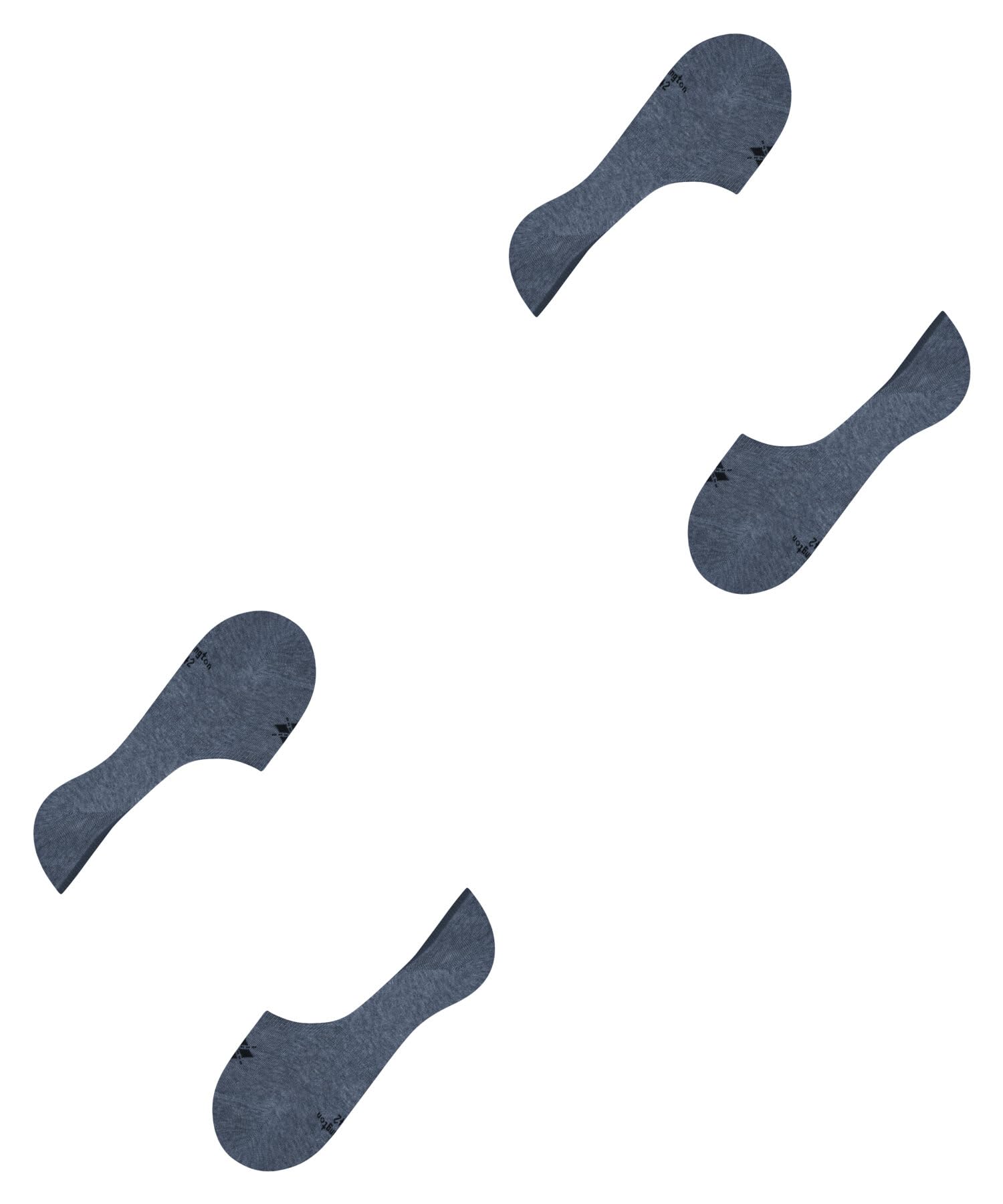 burlington-everyday-multipack-chaussettes-invisibles-femme-x2-bleu-light-denim image 6