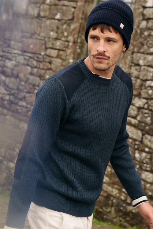 armor-lux-pull-military-homme-laine image 7