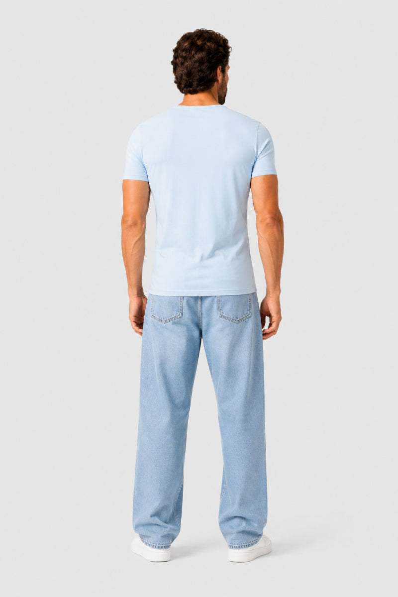 armor-lux-t-shirt-col-v-h-ritage-t-shirt-homme-coton-bio-l-ger image 3
