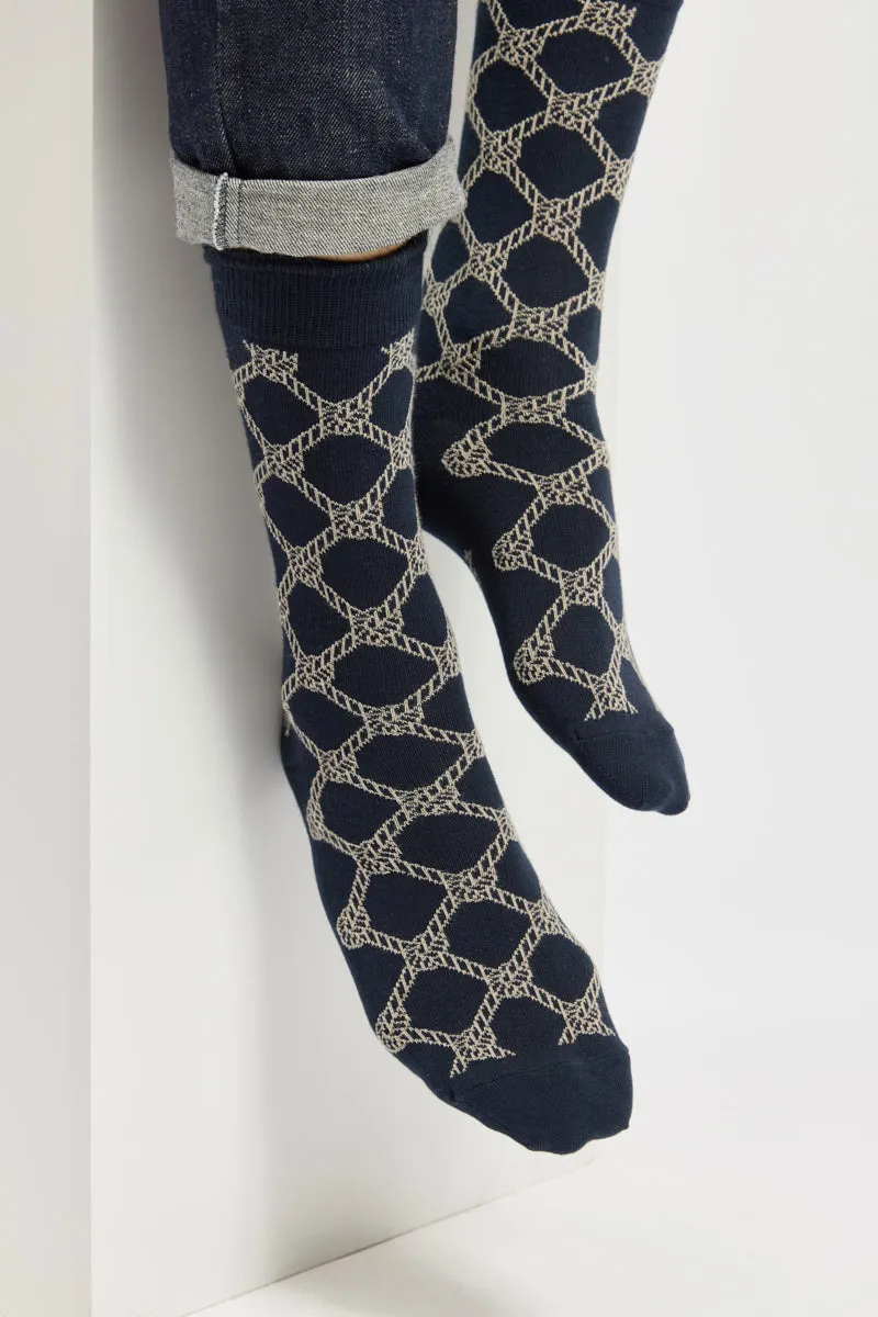 armor-lux-x-maison-broussaud-chaussettes-homme-cordage image 1