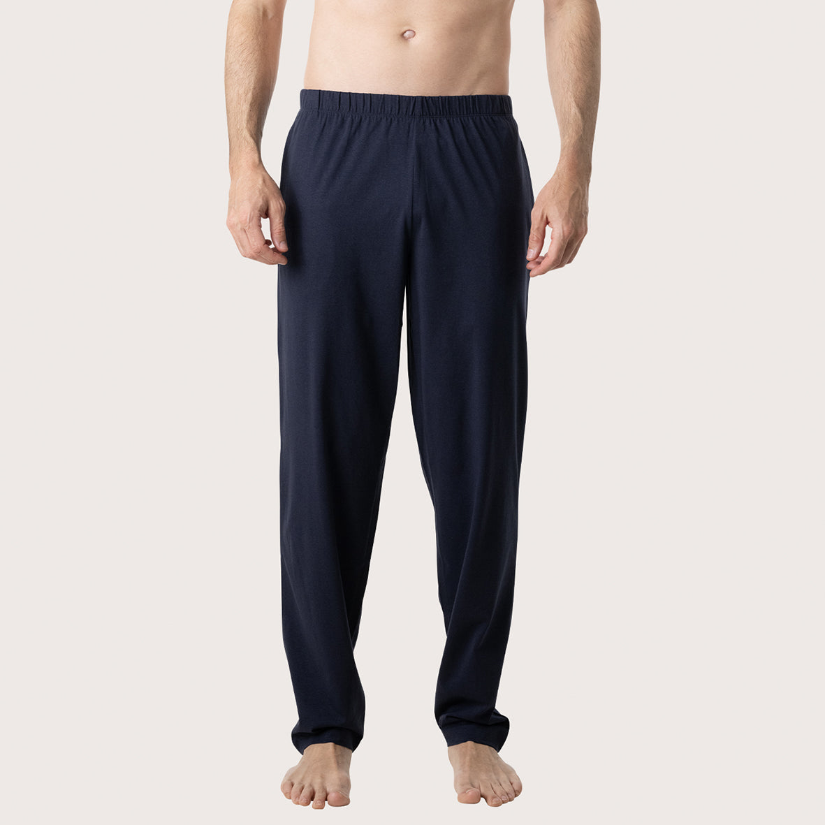 eminence-casual-pyjama-long-homme-jersey-coton-bordeaux-marine image 5