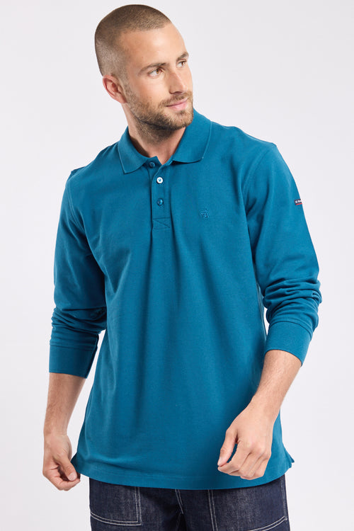 armor-lux-h-ritage-polo-manches-longues-piqu-coton-2 image 4