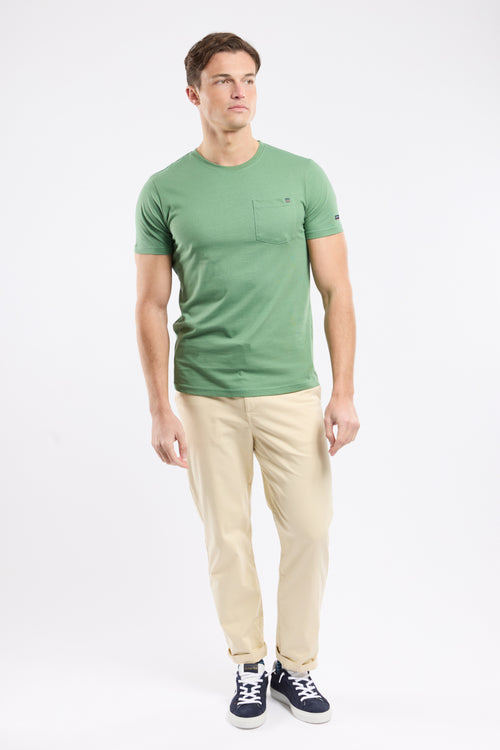 armor-lux-t-shirt-homme-poche-coton-l-ger image 4