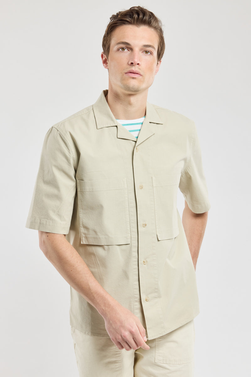 armor-lux-chemise-homme-manches-courtes-coton-stretch-confort image 2