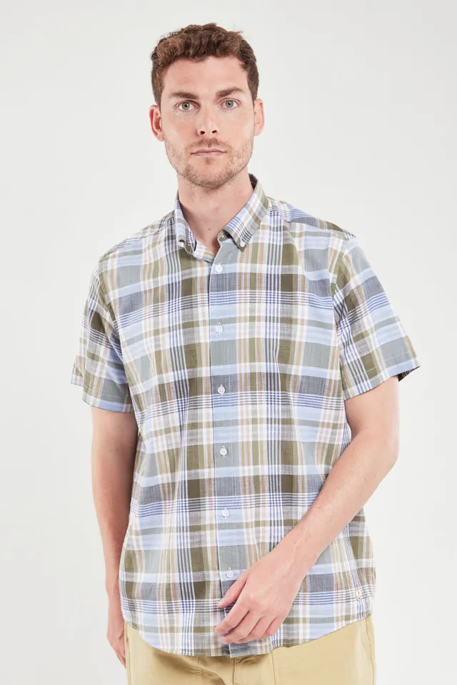 armor-lux-h-ritage-chemise-carreaux-manches-courtes-coton image 1
