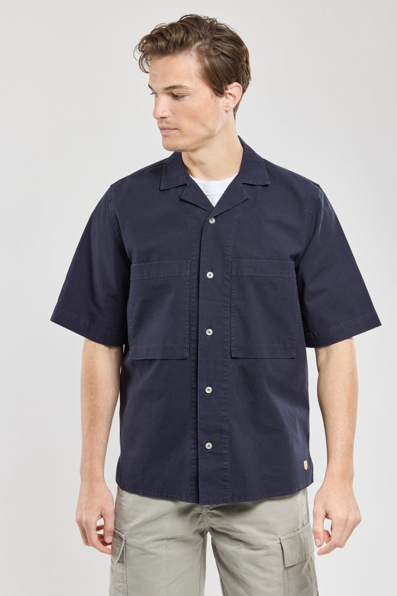 armor-lux-chemise-manches-courtes-homme-coton-4 image 2
