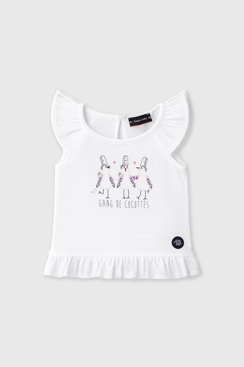 armor-lux-gang-de-cocottes-d-bardeur-baby-fille-en-coton image 1