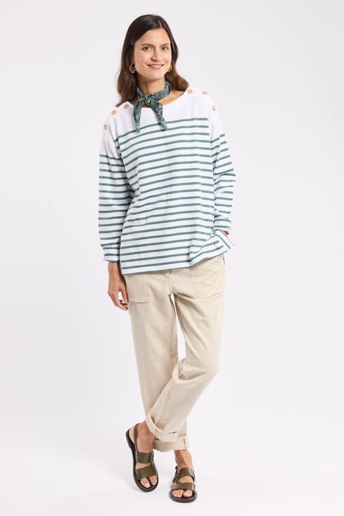 armor-lux-marini-re-femme-boutons-paule-coton-rustique image 5
