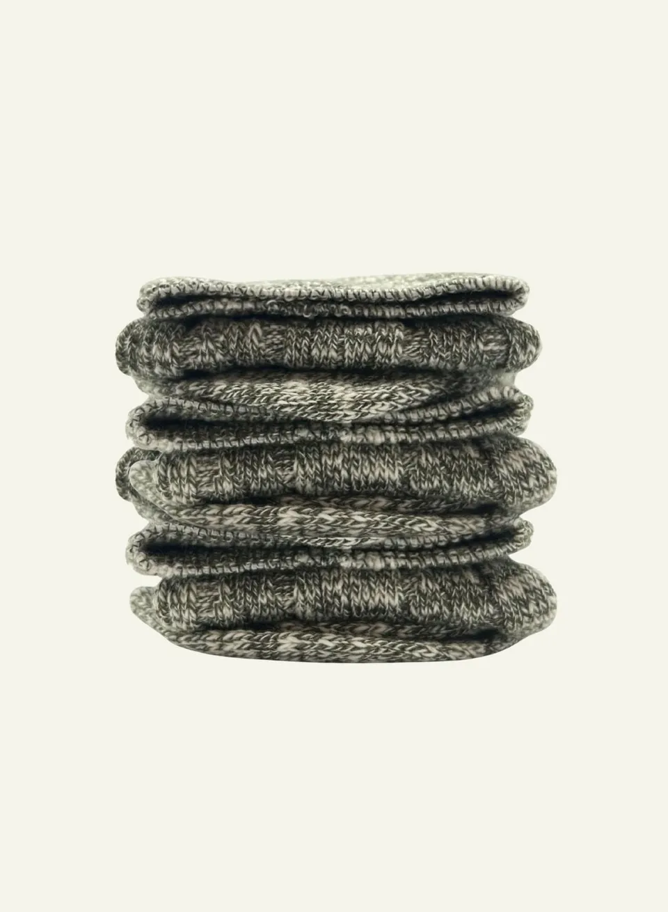 archiduchesse-d-hiver-kaki-sombre-chaussettes-mi-haute-chaude image 1