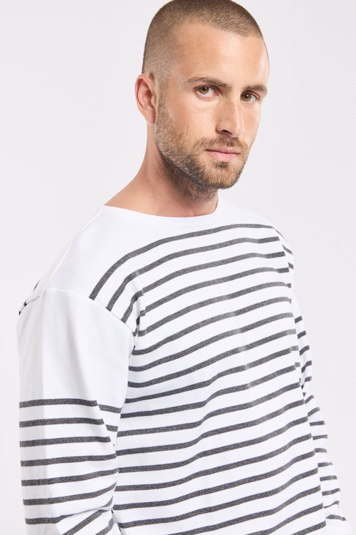 armor-lux-marini-re-amiral-manches-longues-coton-pais-interlock-homme image 5
