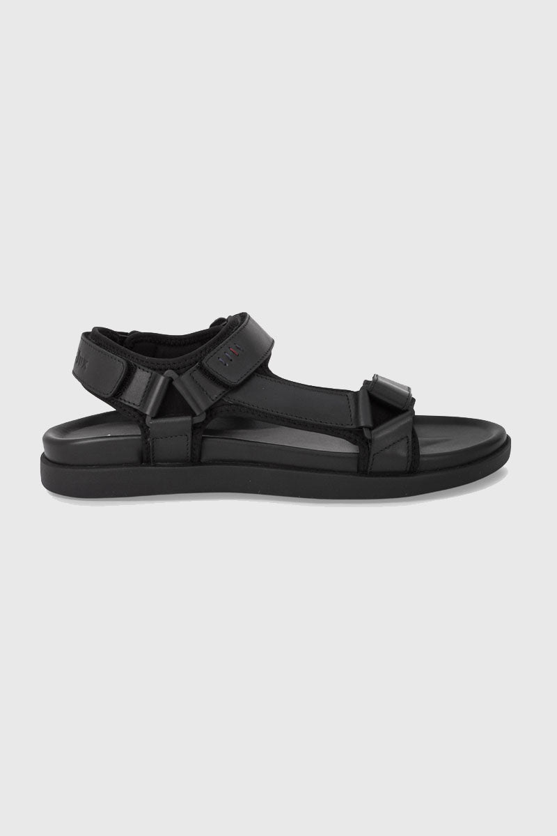 armor-lux-sandales-gwenn-cuir-noir-brides-ajustables-femme image 4