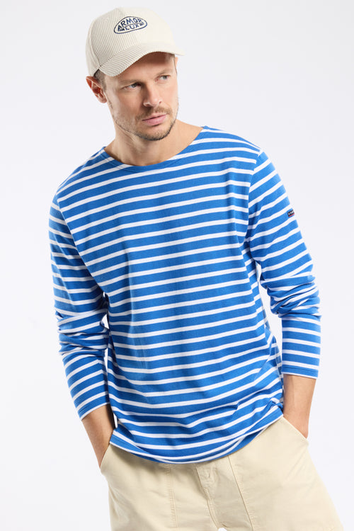 armor-lux-amiral-marini-re-manches-longues-coton-pais-col-bateau-homme image 5