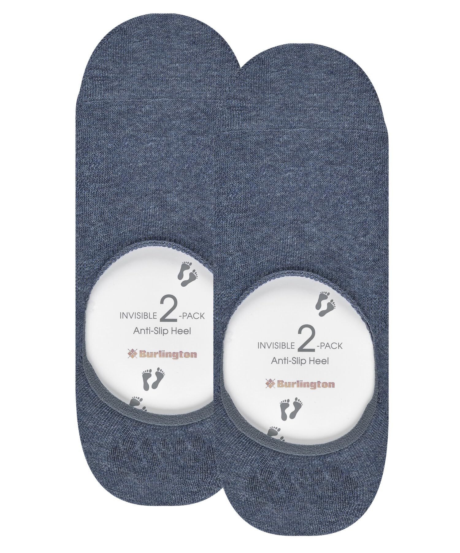 burlington-everyday-multipack-chaussettes-invisibles-femme-x2-bleu-light-denim image 4
