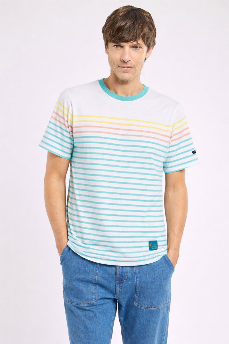 armor-lux-marini-re-homme-manches-courtes-coton-l-ger-5 image 1