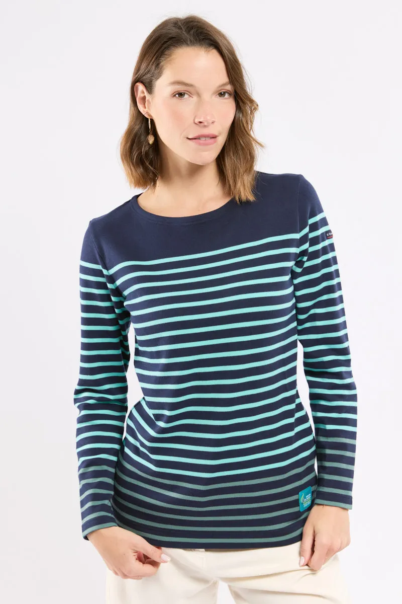 armor-lux-amiral-marini-re-femme-bicolore-coton-pais-route-du-rhum image 1