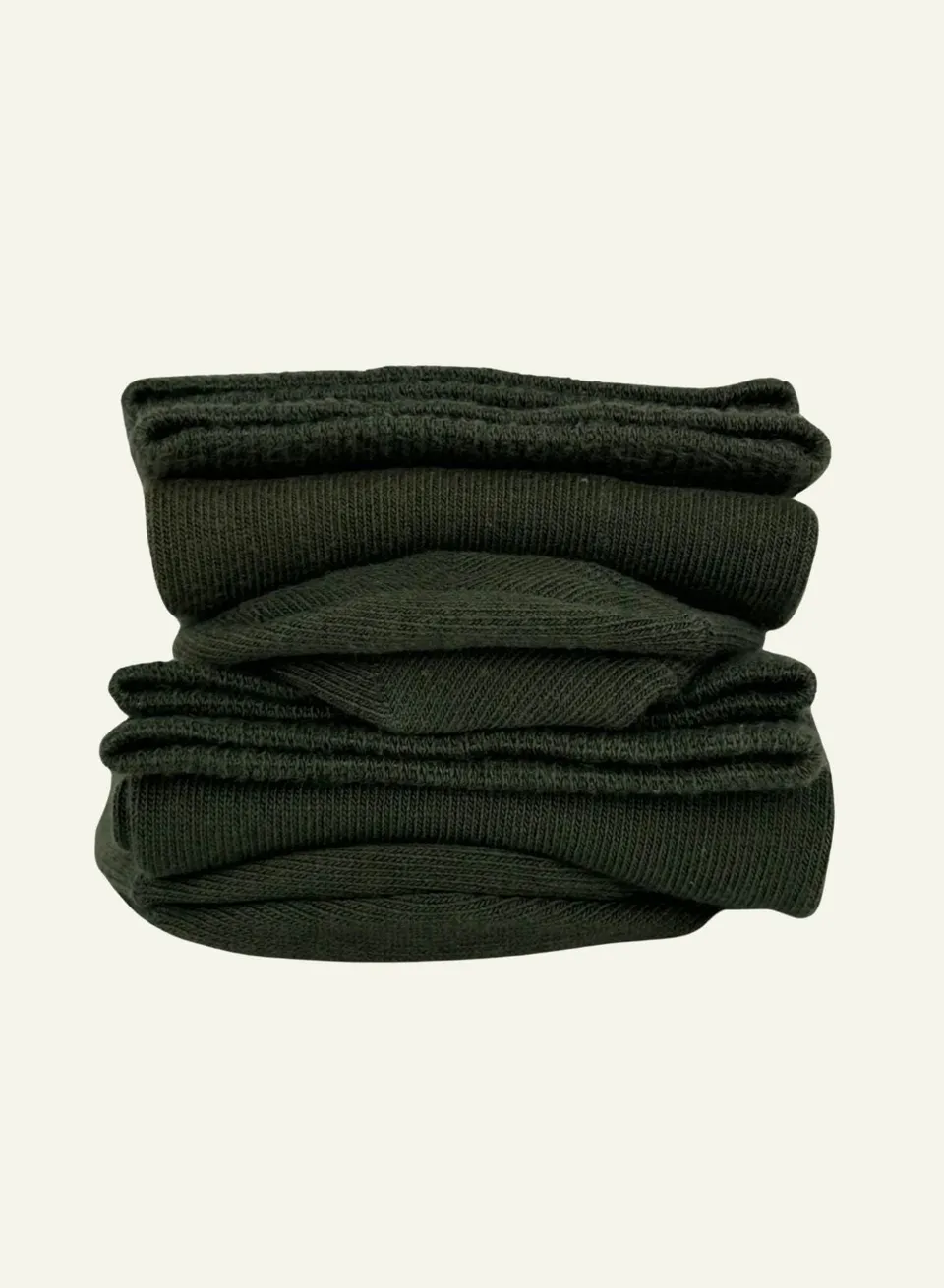 archiduchesse-de-ville-en-kakimini-chaussettes-coton-mi-mollet image 1