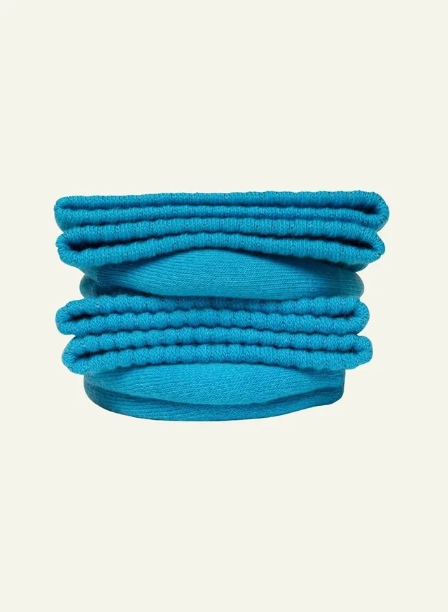 archiduchesse-bleu-gitanes-chaussettes-bouclette-courte-hiver-chaud image 1