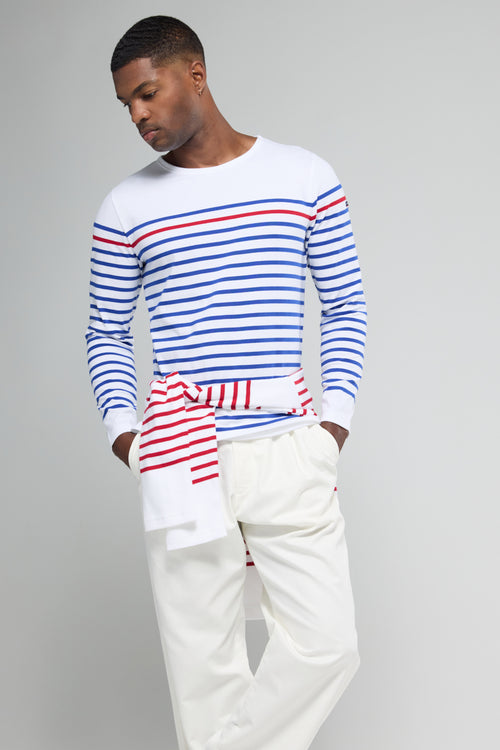 armor-lux-rempart-marini-re-homme-coton-lourd-col-rond image 4
