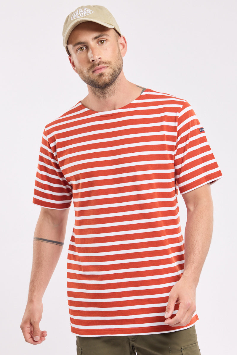 armor-lux-marini-re-manches-courtes-coton-lourd-homme image 1
