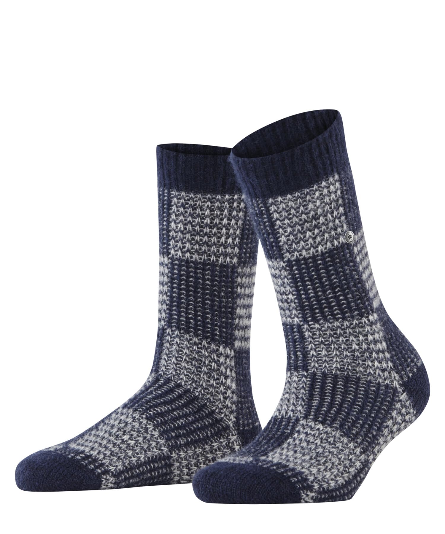 burlington-charming-checks-chaussettes-femme-alpaga-laine-carreaux image 8