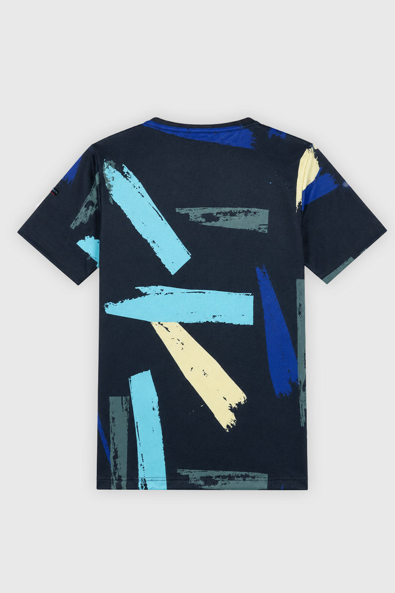 armor-lux-t-shirt-route-du-rhum-femme-destination-guadeloupe-col-v image 2