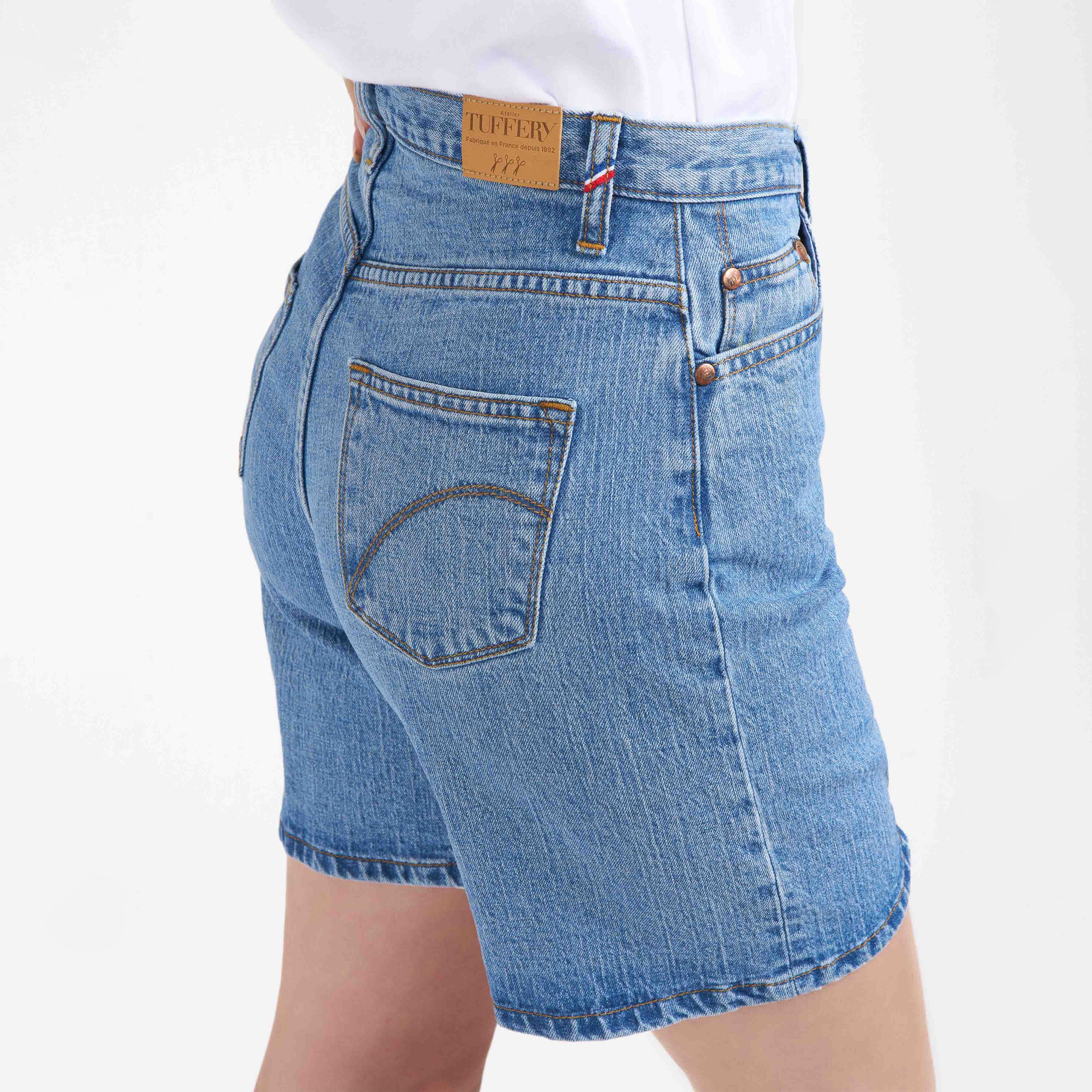 atelier-tuffery-short-aim-femme-taille-haute-jean-clair image 5