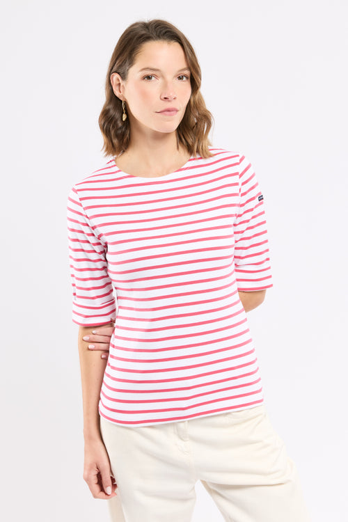 armor-lux-fouesnant-marini-re-femme-3-4-coton-pais image 6