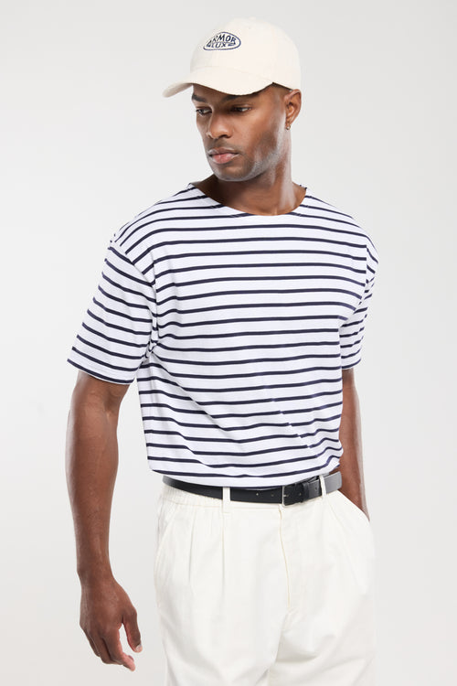 t-shirt-marini-re-armor-lux-amiral-coton-jersey-l-ger-manches-courtes image 6