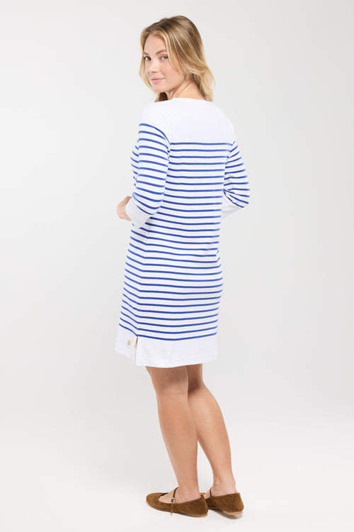 armor-lux-ile-tudy-robe-femme-coton-pais-manches-3-4-col-bateau-2 image 6