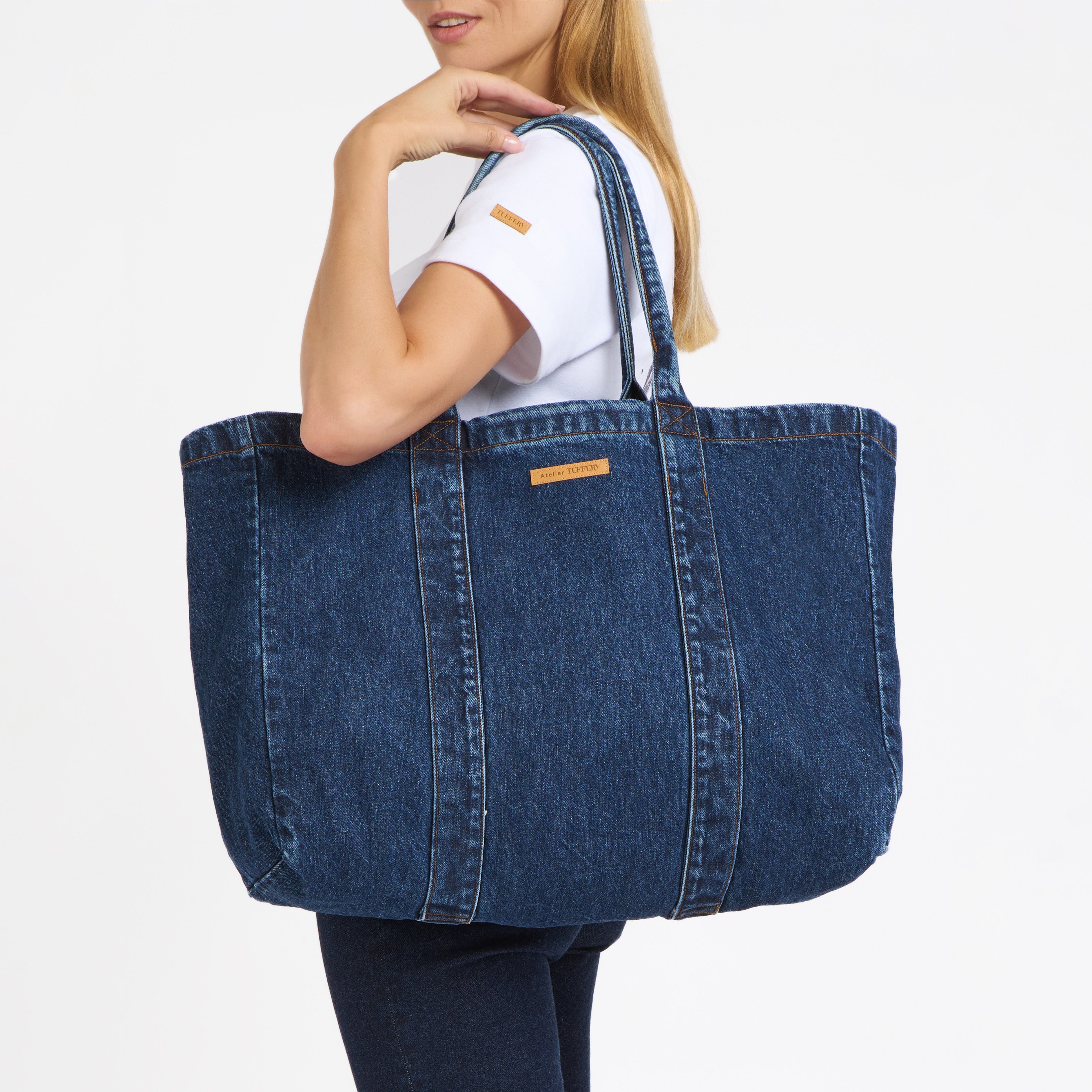 atelier-tuffery-grand-sac-cabas-stonewashed-denim-coton image 2