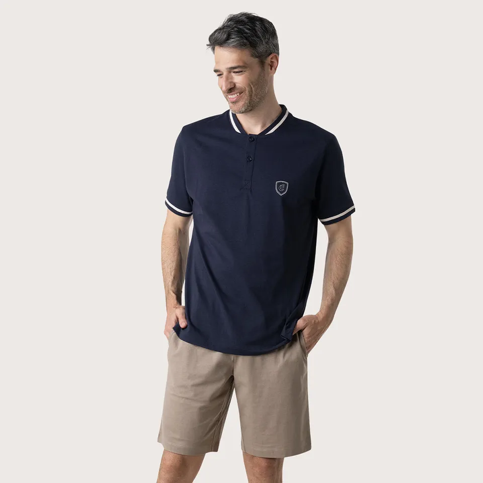 pyjama-court-homme-sport-club-eminence image 1