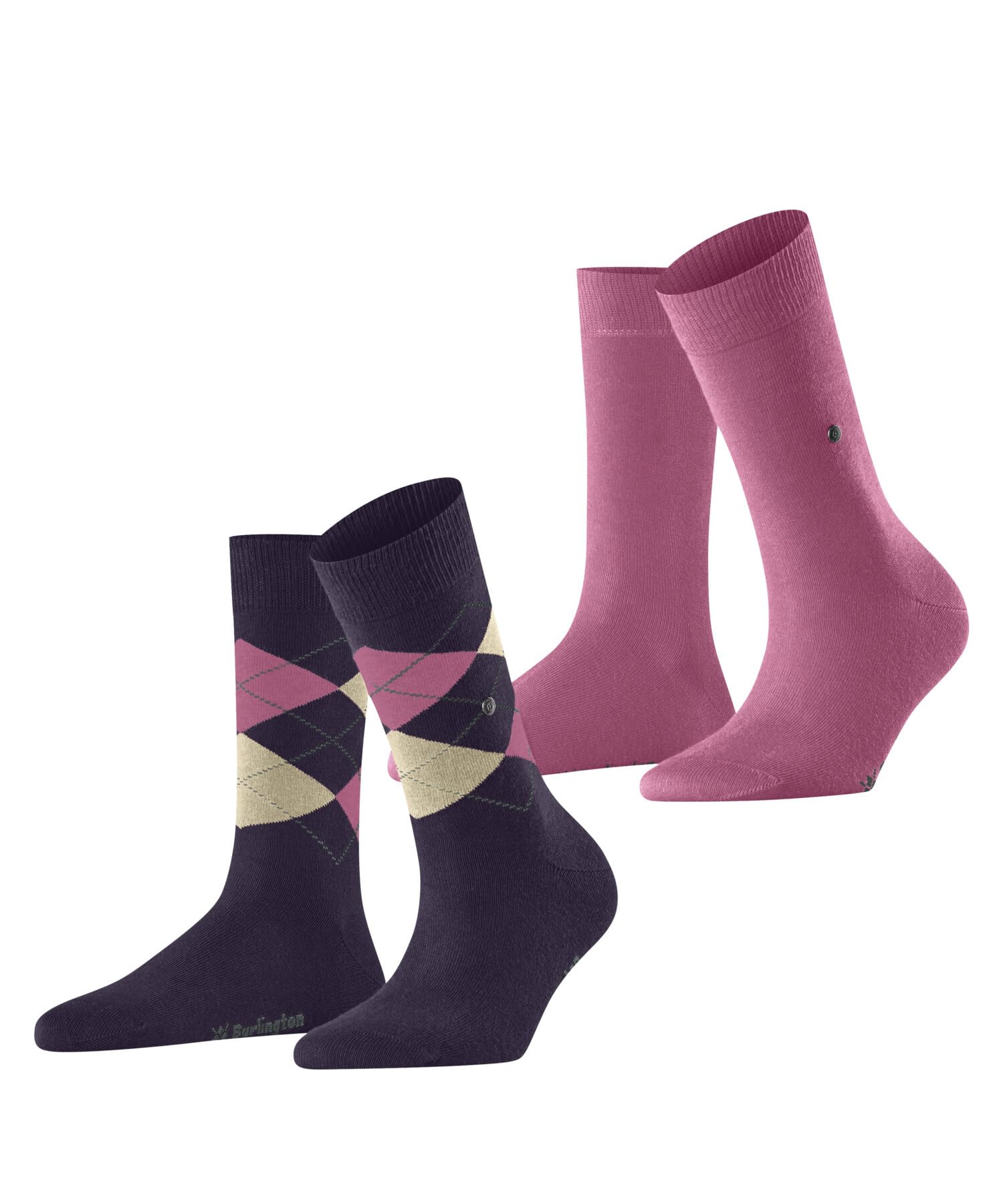 burlington-everyday-mix-2-pack-chaussettes-femme-coton-respirant image 8