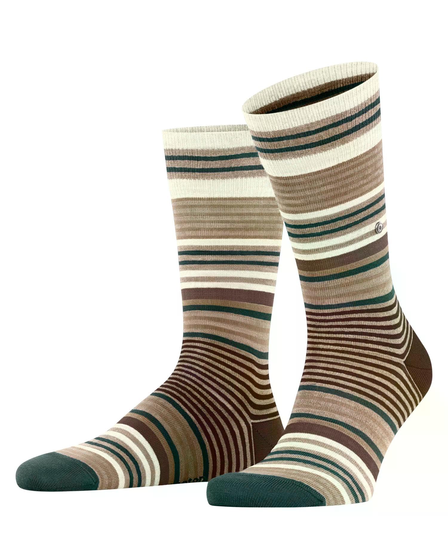 burlington-stripe-mi-bas-homme-opaque-laine-vierge-rayures image 8