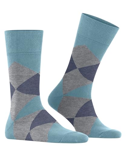 burlington-clyde-chaussettes-homme-coton-fantaisie-bleu-40-46 image 8