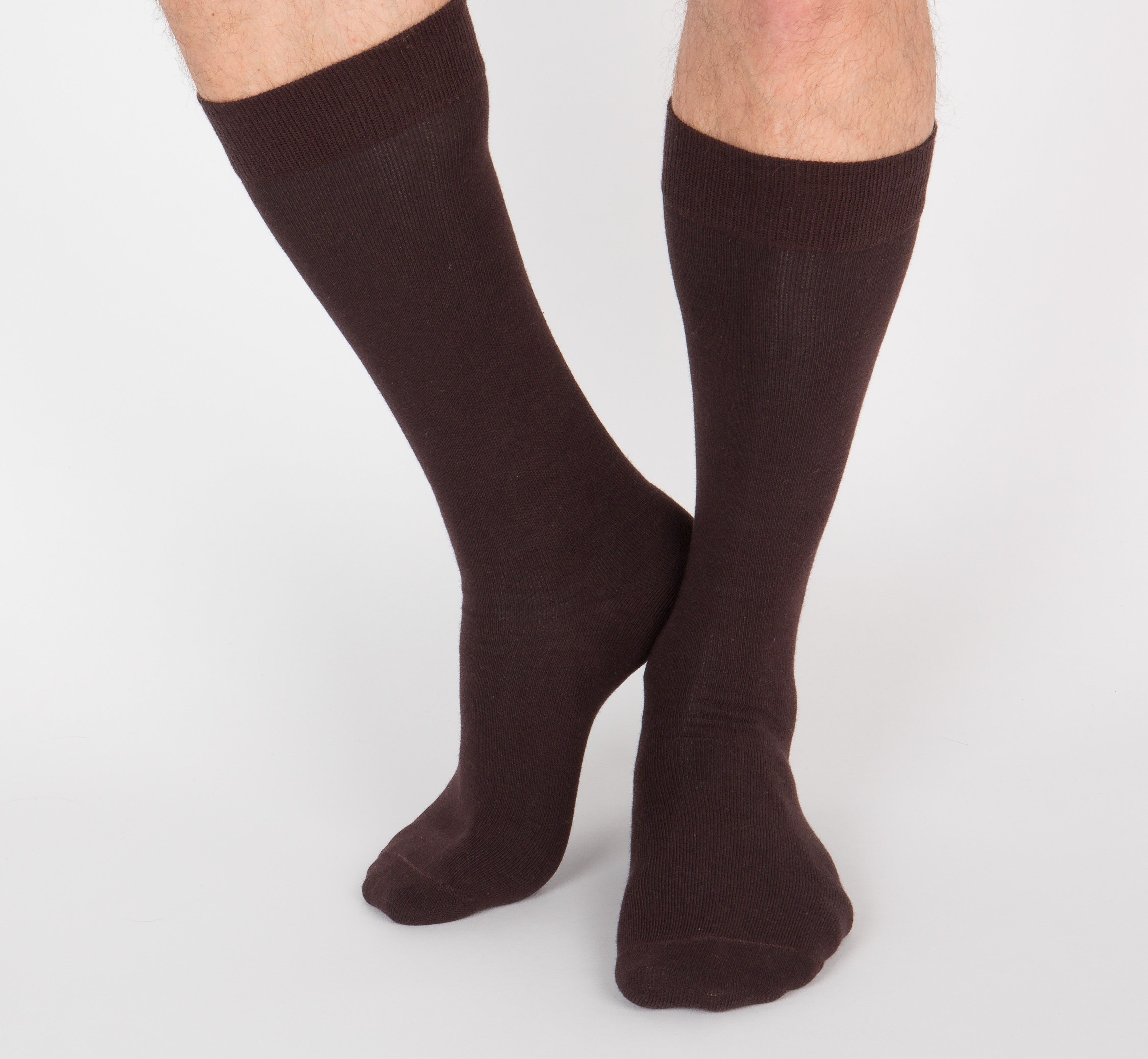 archiduchesse-marron-chocolat-noir-chaussettes-de-ville image 6