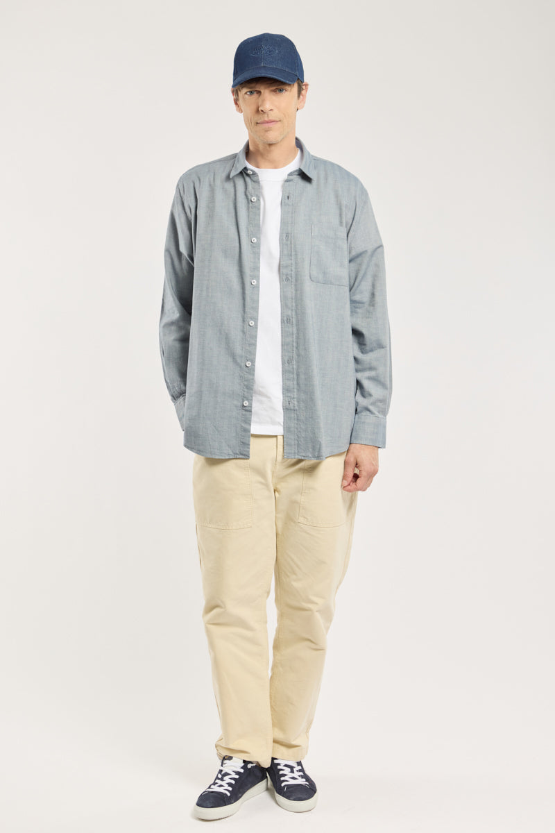 armor-lux-chemise-coupe-confort-homme-100-coton-manches-longues image 3