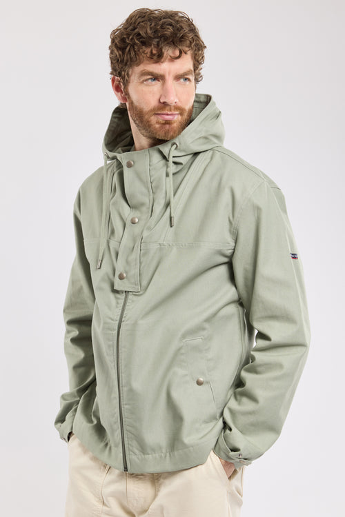 veste-caban-capuche-armor-lux-toile-coton-d-perlante-400-g-m-taille-l-74-cm image 2