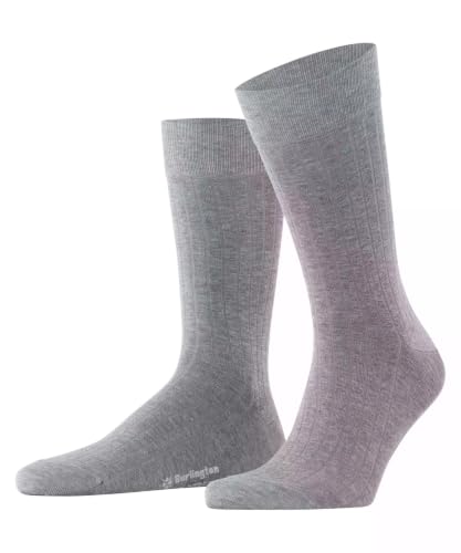 burlington-duke-street-chaussettes-homme-gris-steel-melange-3165-40-46 image 7