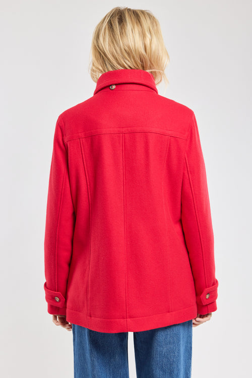 armor-lux-caban-femme-double-boutonnage-laine-bleu image 4
